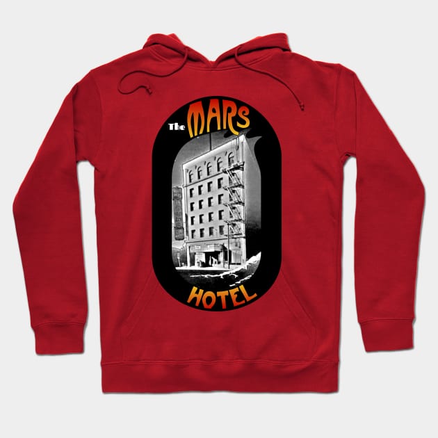 The Mars Hotel Hoodie by NicksProps